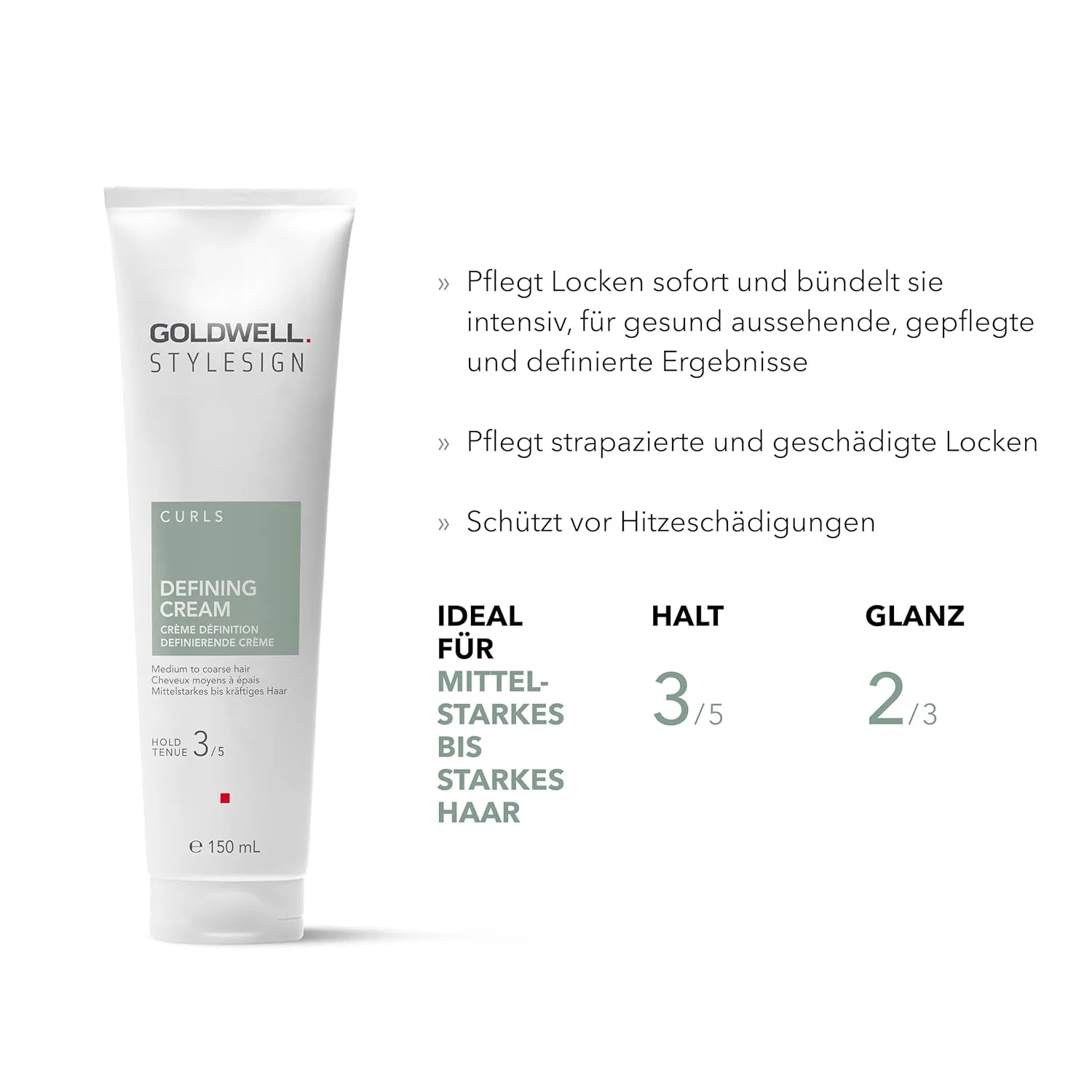 Крем для укладки вьющихся волос «STYLESIGN Curls Defining Cream» от Goldwell Goldwell — фото 3