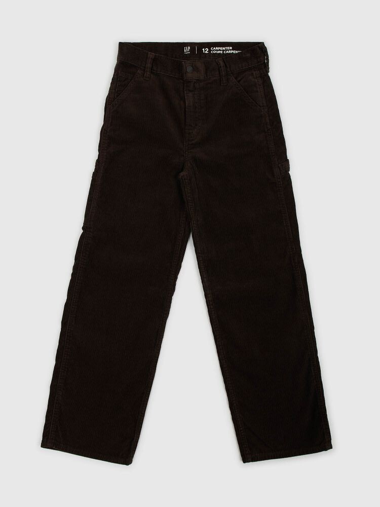 

Подростковые вельветовые брюки Gap, коричневый