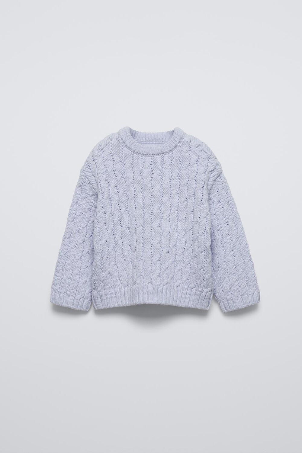 

Свитер с клещами ZARA, синий/лавандовый