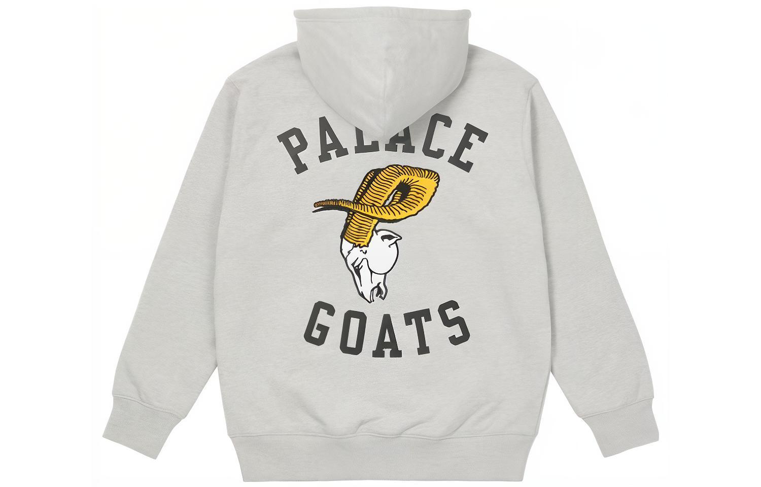 

Толстовка с капюшоном Goats PALACE, серая