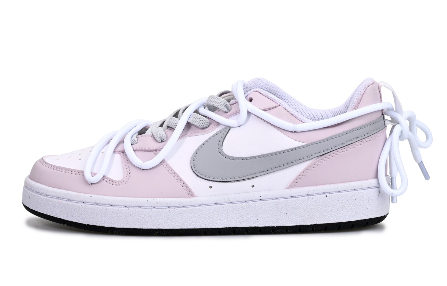 

Кроссовки Nike Court Borough Skateboarding Shoes Women's Low-top Purple White, светло-фиолетовый