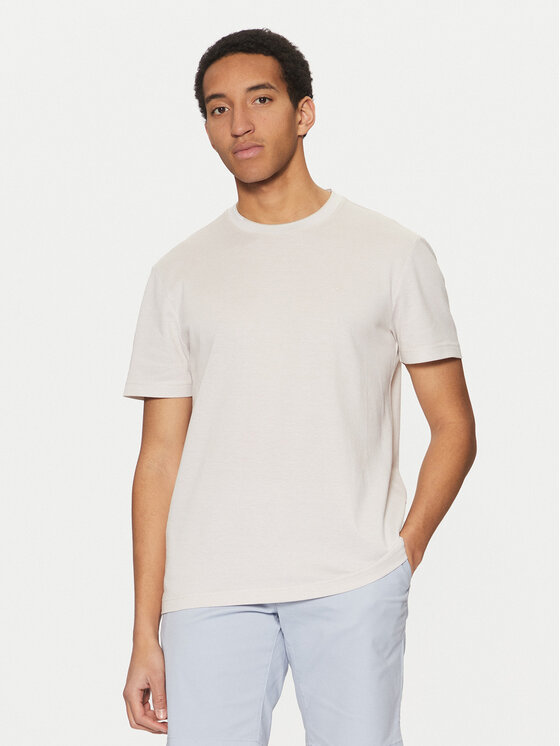 

Футболка обычного кроя K10K114166 Calvin Klein, бежевый