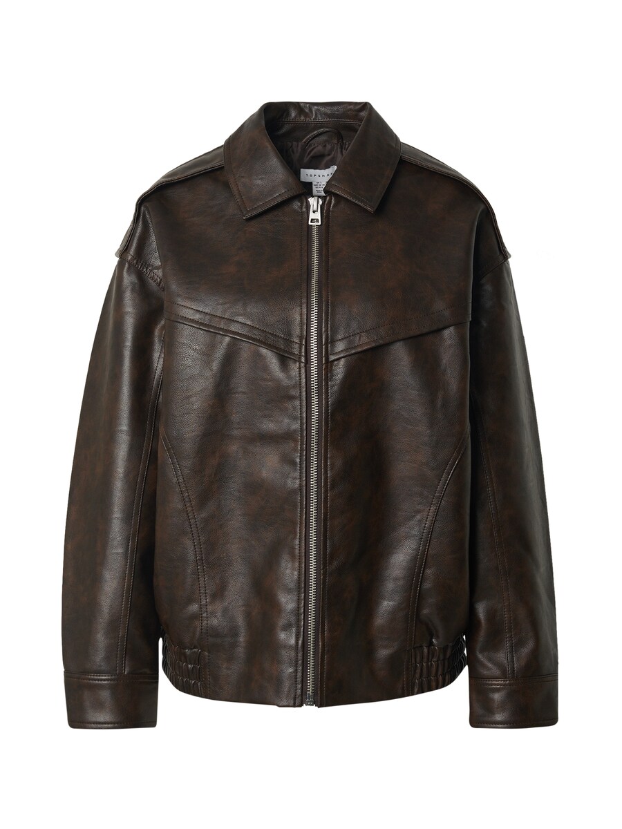 

Демисезонная куртка TOPSHOP TSANNA, Dark brown