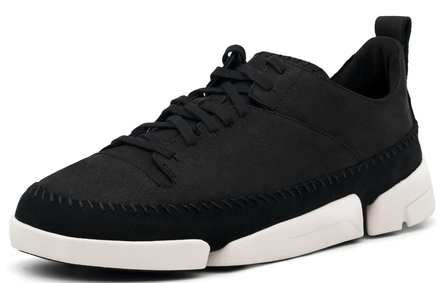 Clarks Мужские повседневные туфли из коровьей кожи черные — фото 2