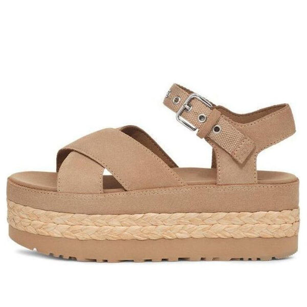 Сандалии aubrey ankle sandal 'sand' Ugg, желтый