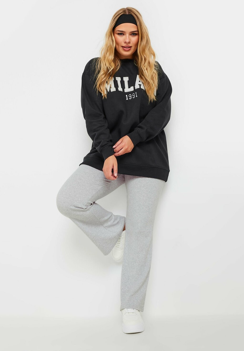 

Брюки FLARED YOGA Yours Clothing, серый