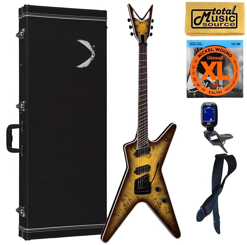 

Электрогитара Dean ML Select Multiscale Kahler Guitar, Ebony, Bundle