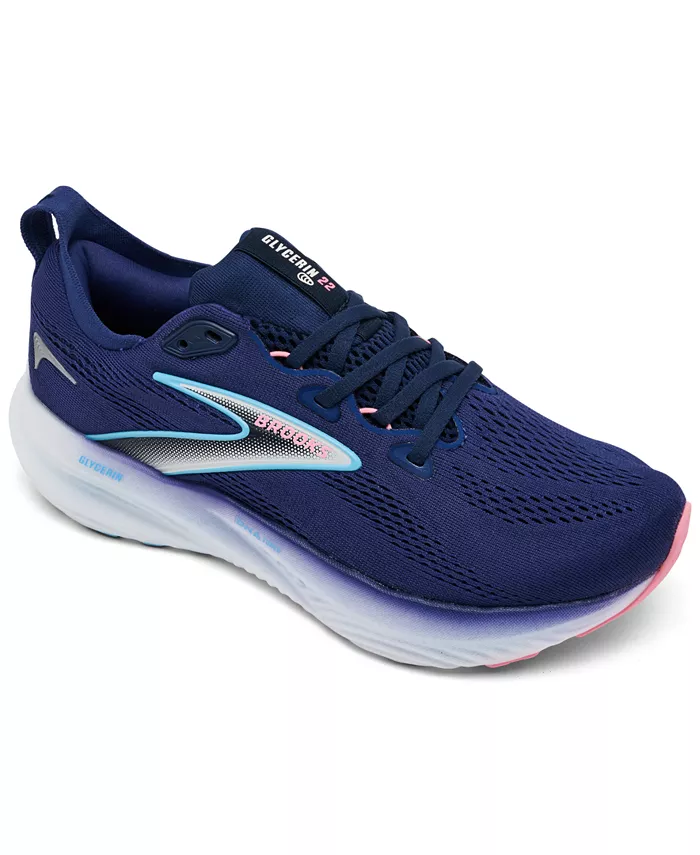 Женские беговые кроссовки Glycerin 22 от Finish Line Brooks, синий