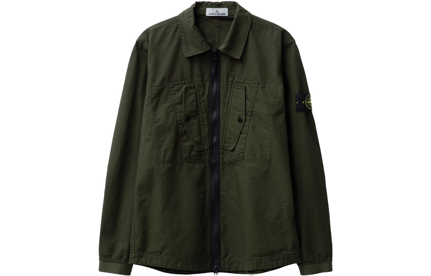 

Куртка мужская оливково-зеленая Stone Island, оливково-зеленый