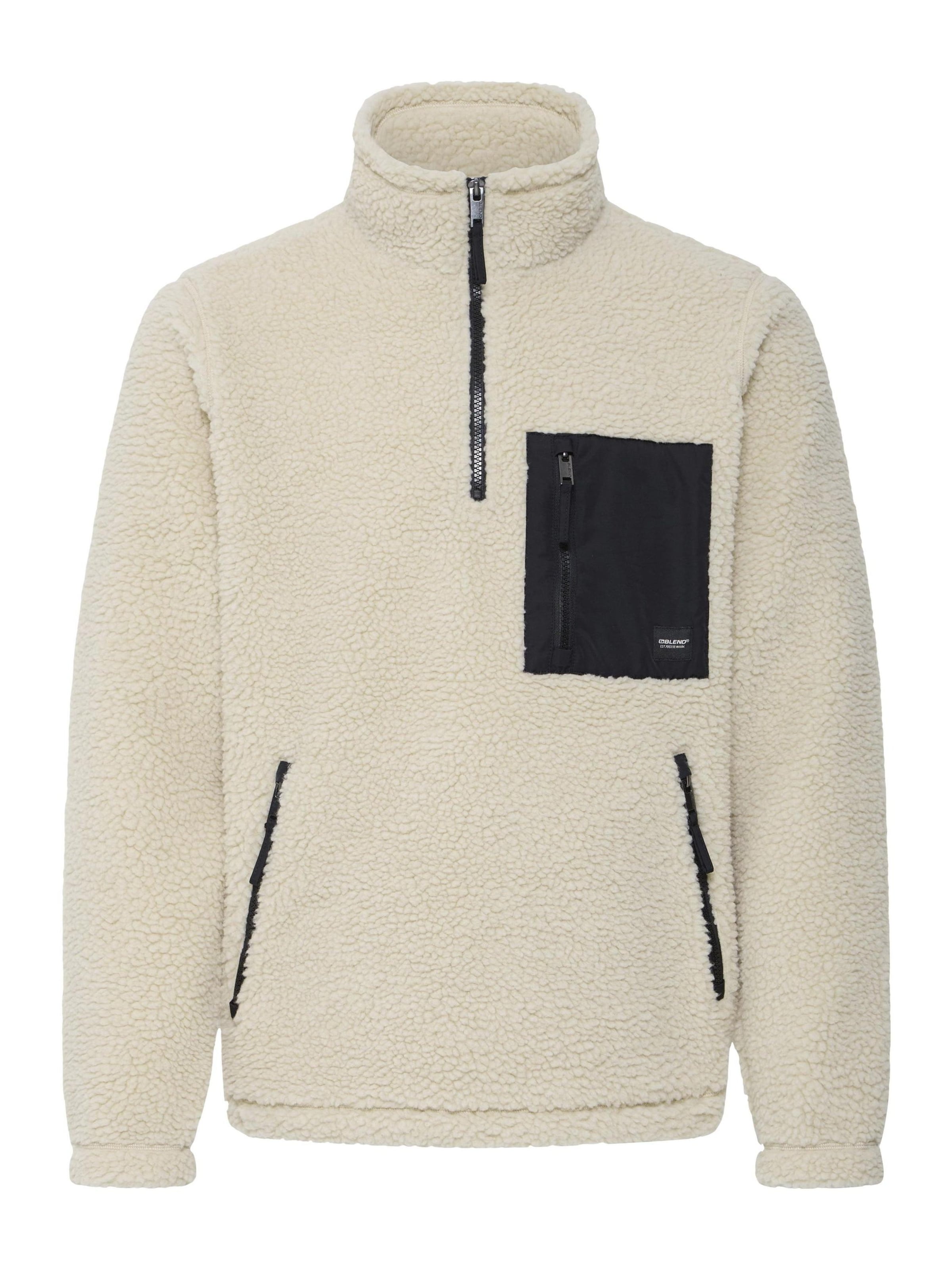 

BLEND Флисовая куртка 'BHTotto' в бежевом цвете