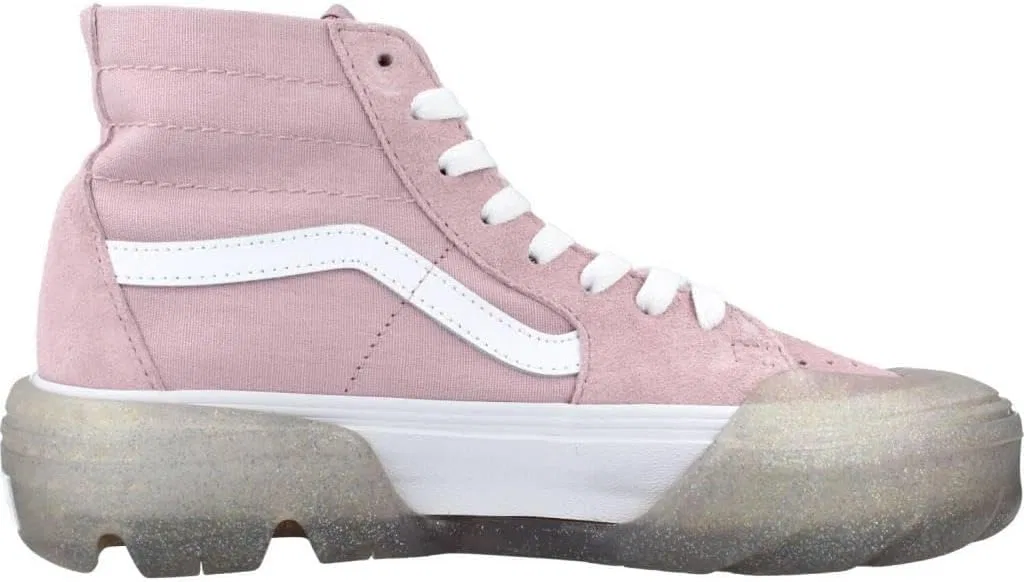 Кроссовки Vans Modell SK8-HI Tapered BRWNLLMWHT — фото 4