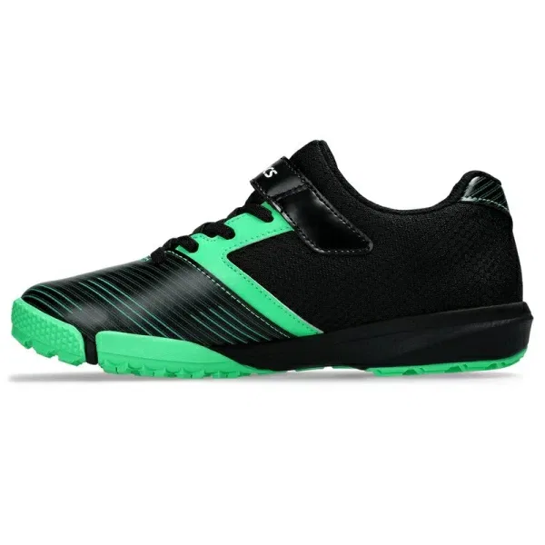 Детские кроссовки Asics Lazerbeam FJ-MG, черный/зеленый, размер 23.0cm - 36 RU — фото 4