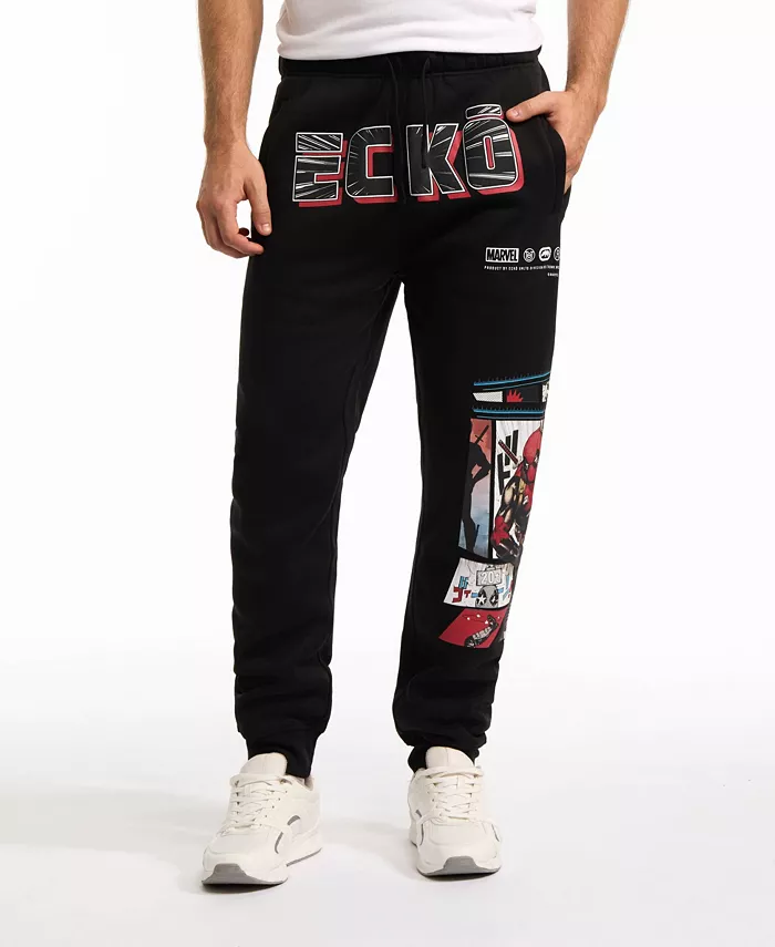 

Мужские джоггеры Deadpool Art of Life Ecko Unltd, черный