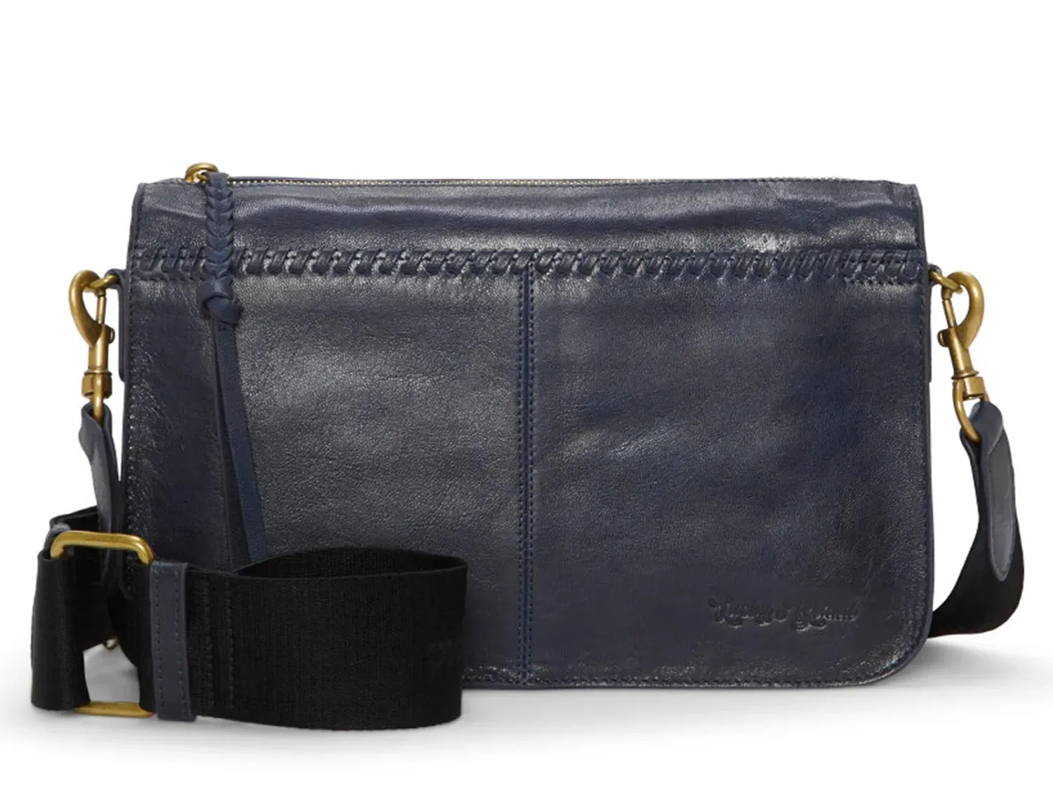 

Сумка через плечо из кожи Lucky Brand Kaye, темно-синяя, Синий, Сумка через плечо из кожи Lucky Brand Kaye, темно-синяя