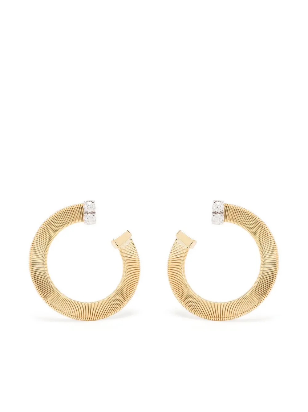 

Серьги-подвески из желтого золота с бриллиантами Marco Bicego, золотой