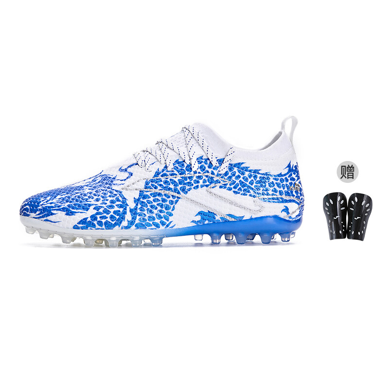 

Футбольные бутсы мужские низкие белые/синие Joma
