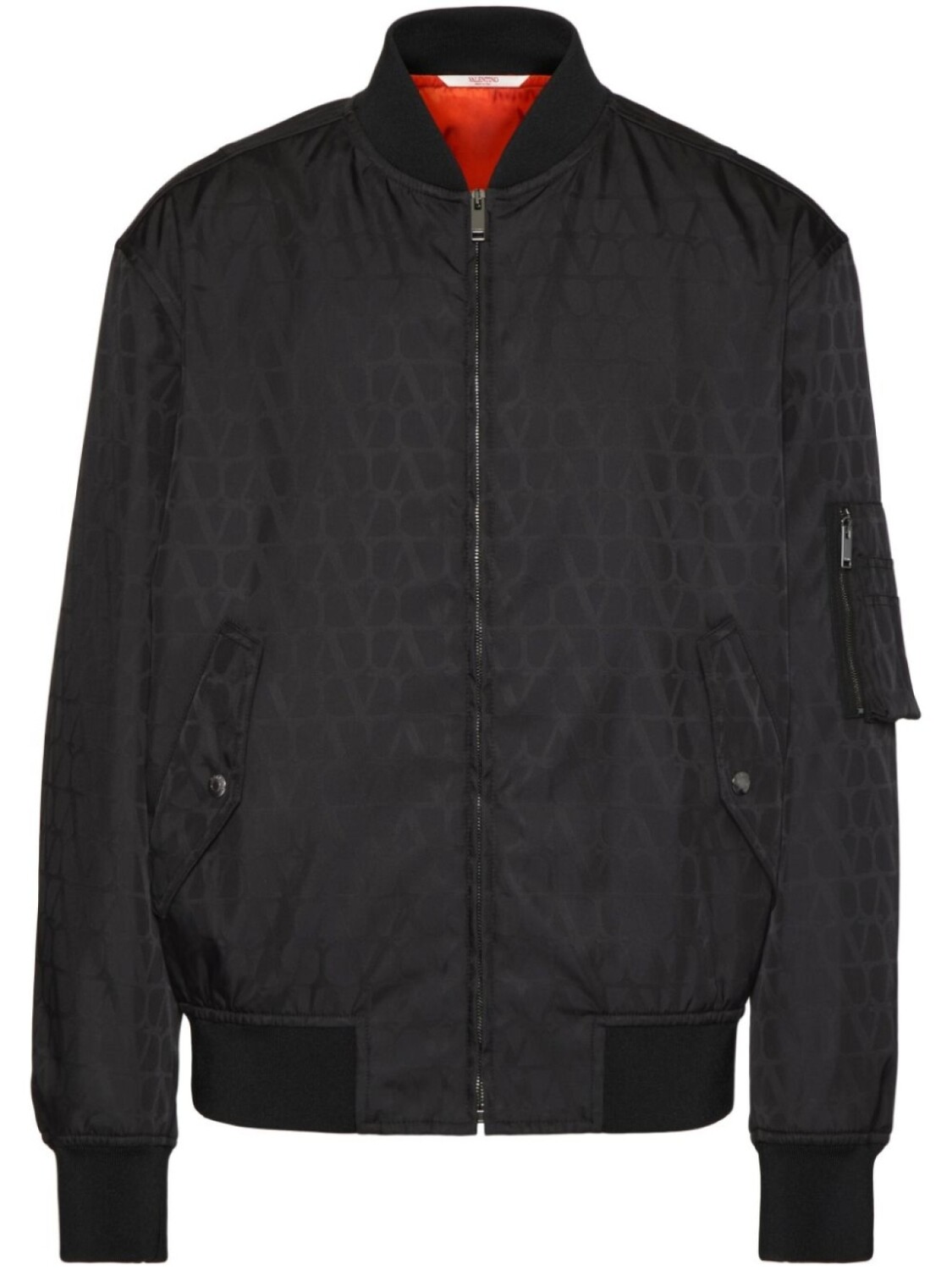 

Valentino Garavani Toile Iconographe-jacquard bomber jacket, черный
