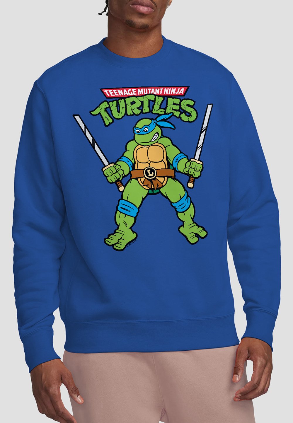 

Толстовка TEENAGE MUTANT NINJA TURTLES RETRO LEO Cotton Soul, синий