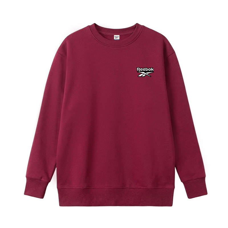 

Свитшоты Unisex Crew Neck Moderate Regular Reebok, бордовый
