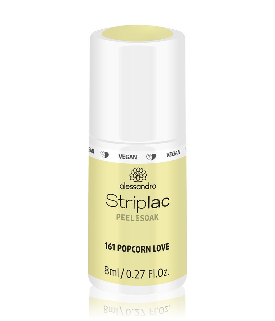 

Лак для ногтей Alessandro Striplac Peel or Soak, Nr. 161 - Popcorn Love, 8 ml