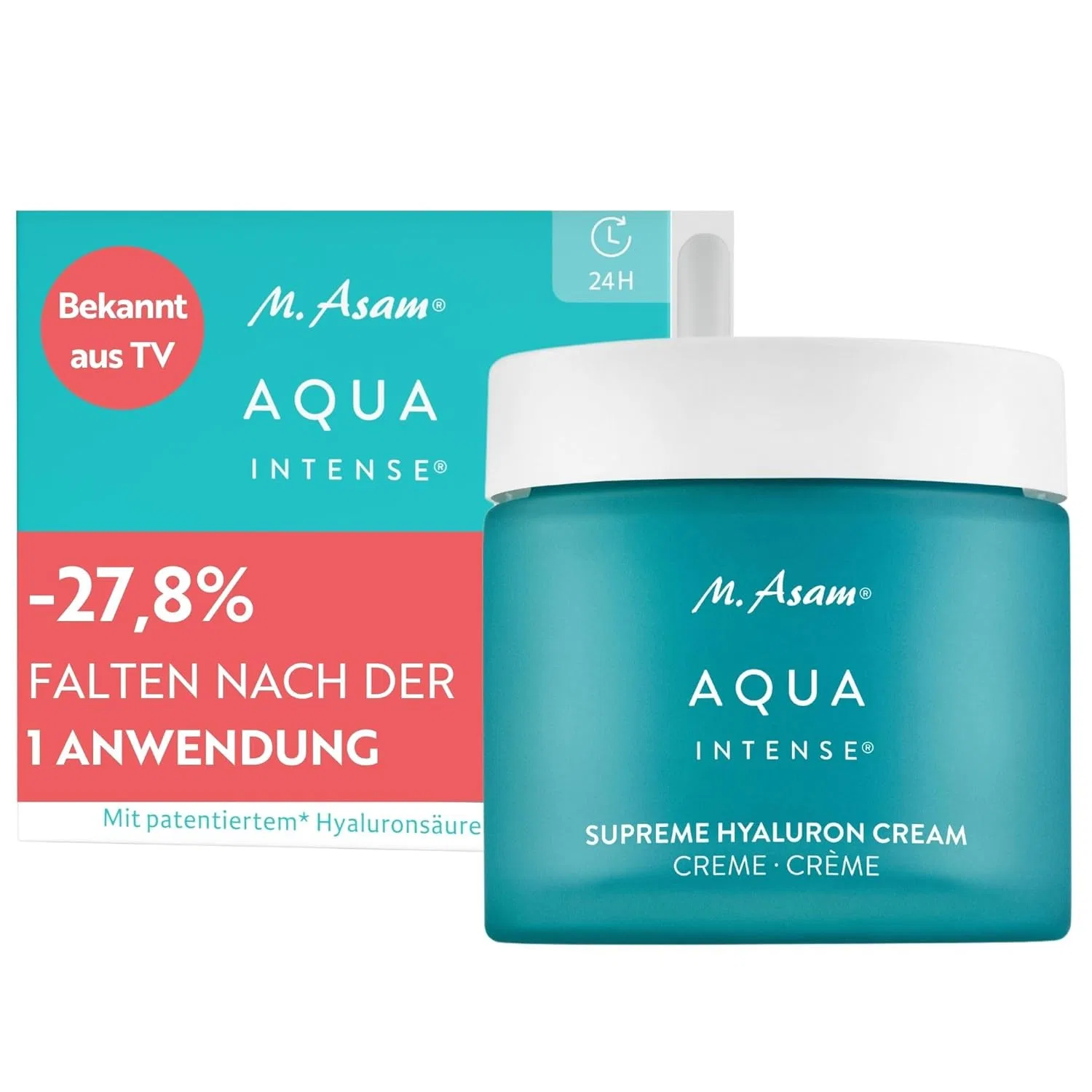 Сыворотка M. Asam — Дневной с гиалуроновой кислотой SPF «Aqua Intense» от