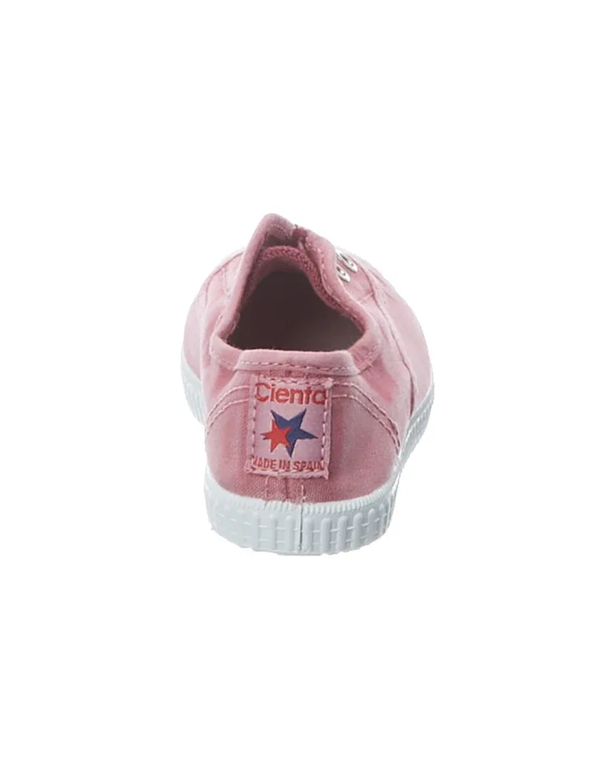 Cienta Canvas Slip-On, розовый — фото 3