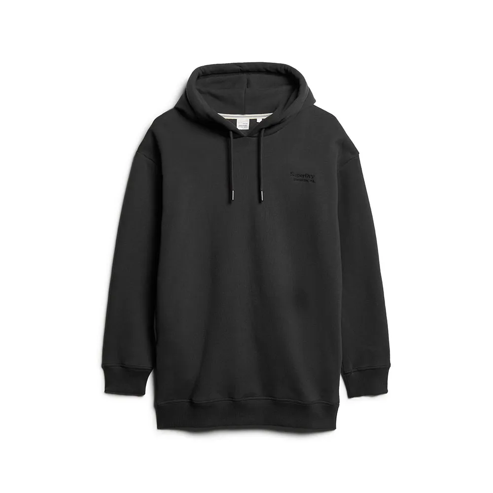 

Платье Superdry Essential long sleeve short, черный