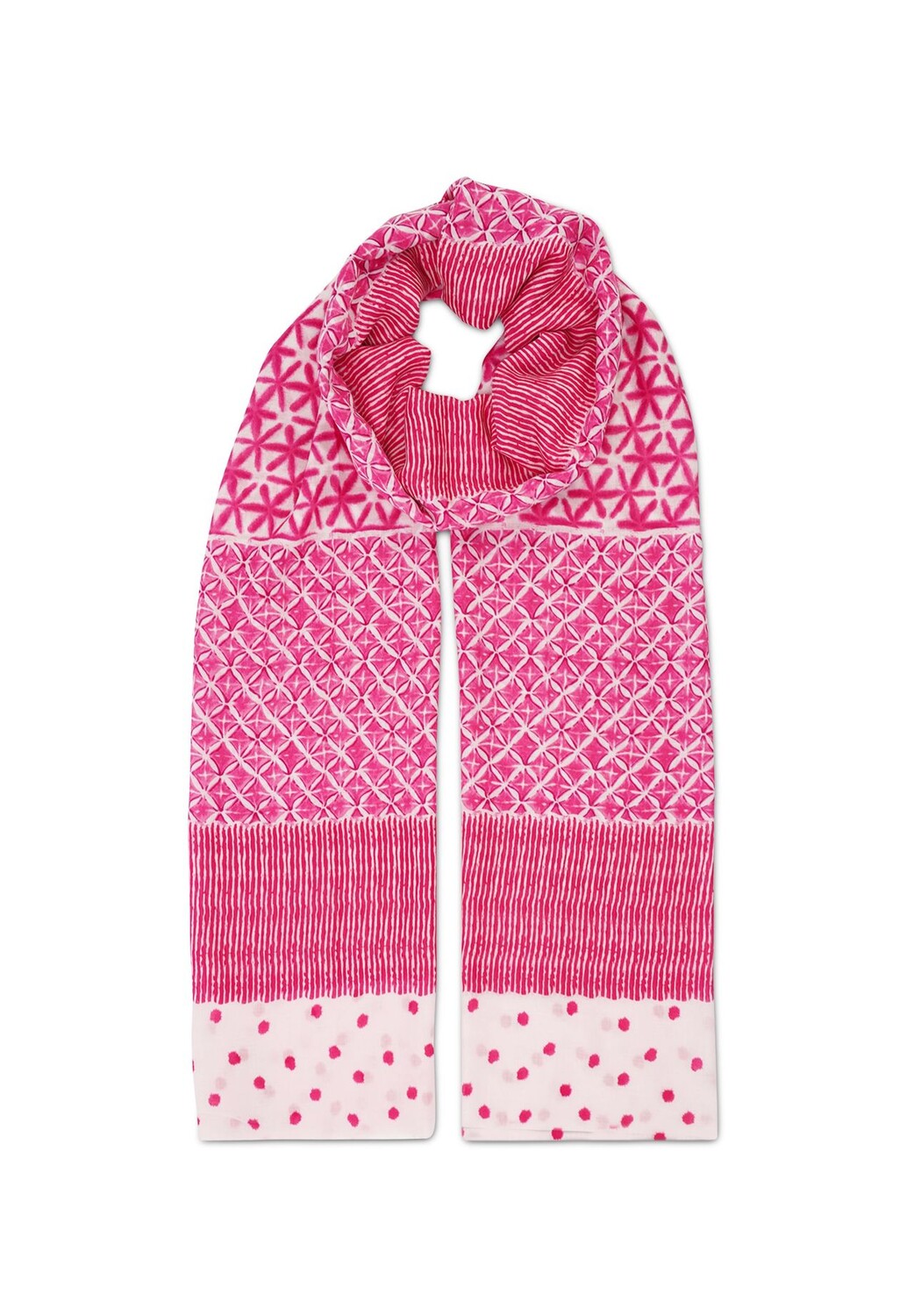 

Шарф ITRI с модным миксом узоров HARPA, цвет Pink One Size