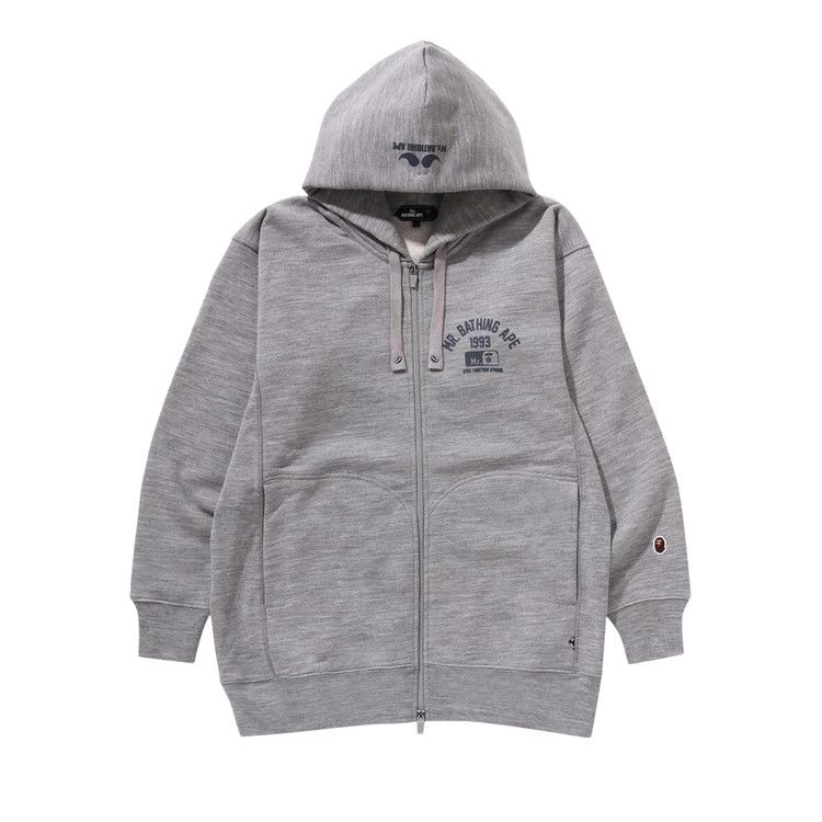 

Худи BAPE Zip Up Pullover Hoodie, Grey