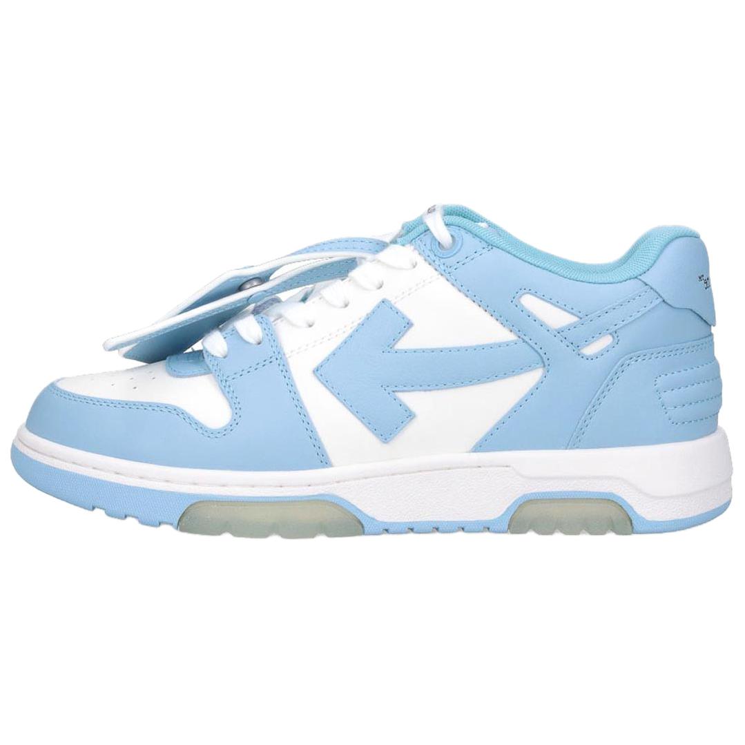 

OFF WHITE Out Of Office кроссовки на шнуровке с круглым носком OFF-WHITE, синий белый