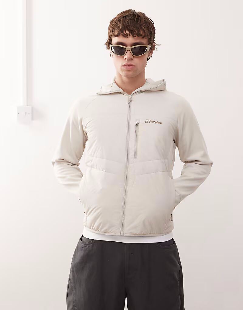 

Черная гибридная куртка с капюшоном Berghaus Jackets
