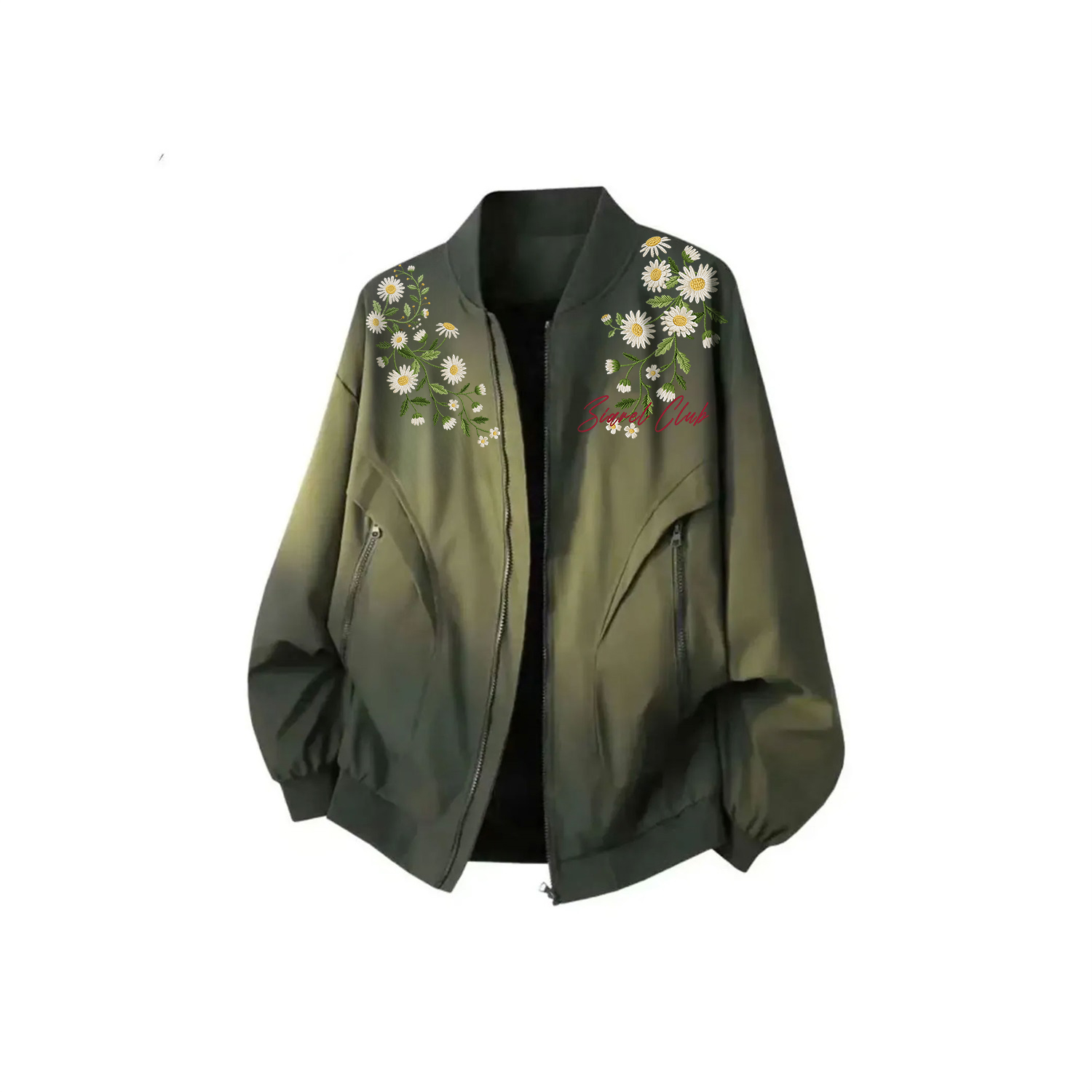 

Куртка Unisex Baseball Collar Moderate Pilot ZIAREL, army зеленый