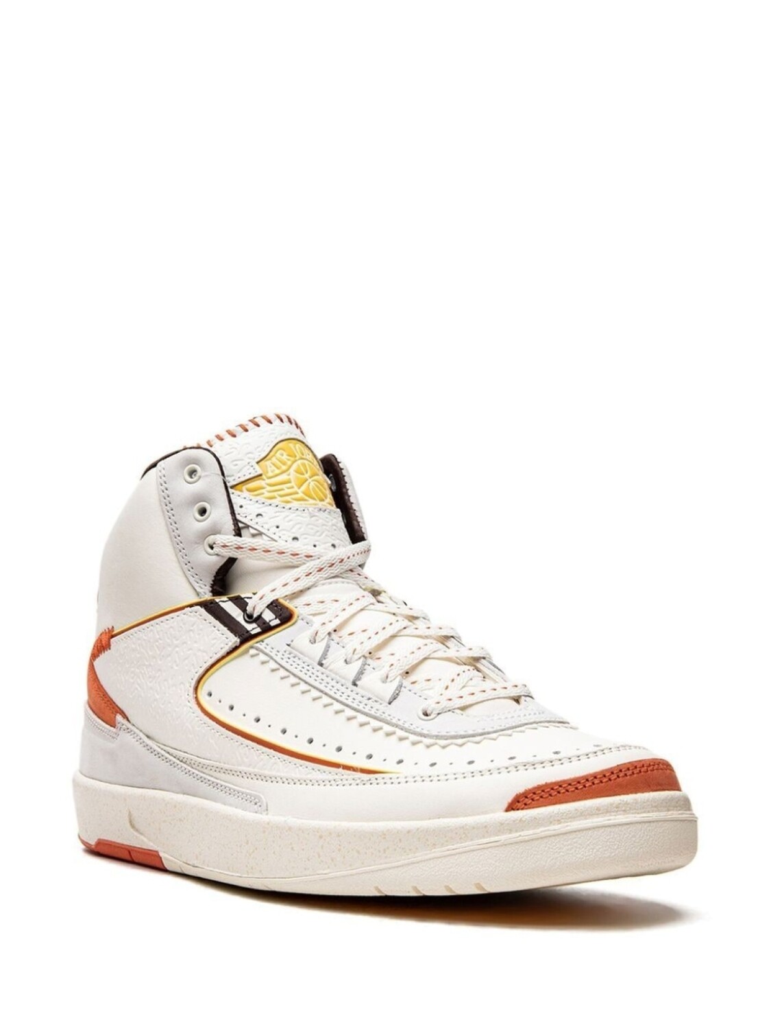 Jordan кроссовки Air Jordan Retro 2 из коллаборации с Maison Chateau Rouge, нейтральный цвет — фото 2