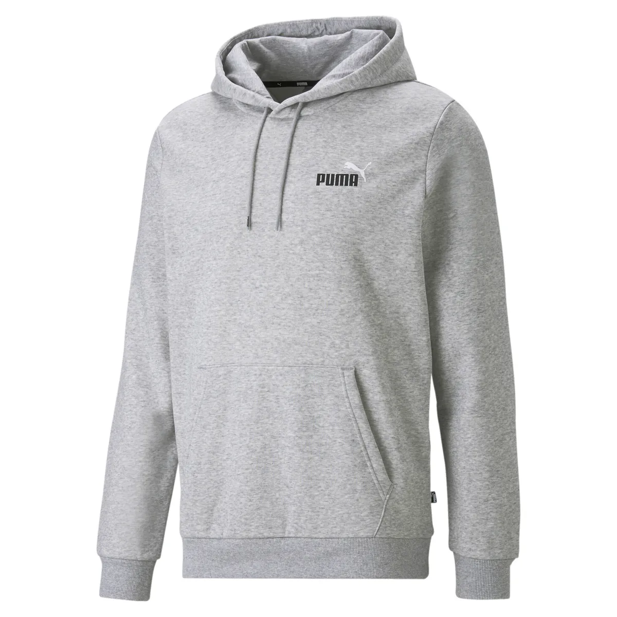 

Толстовка PUMA "Essentials+ Двухцветная мужская толстовка с маленьким логотипом", серый
