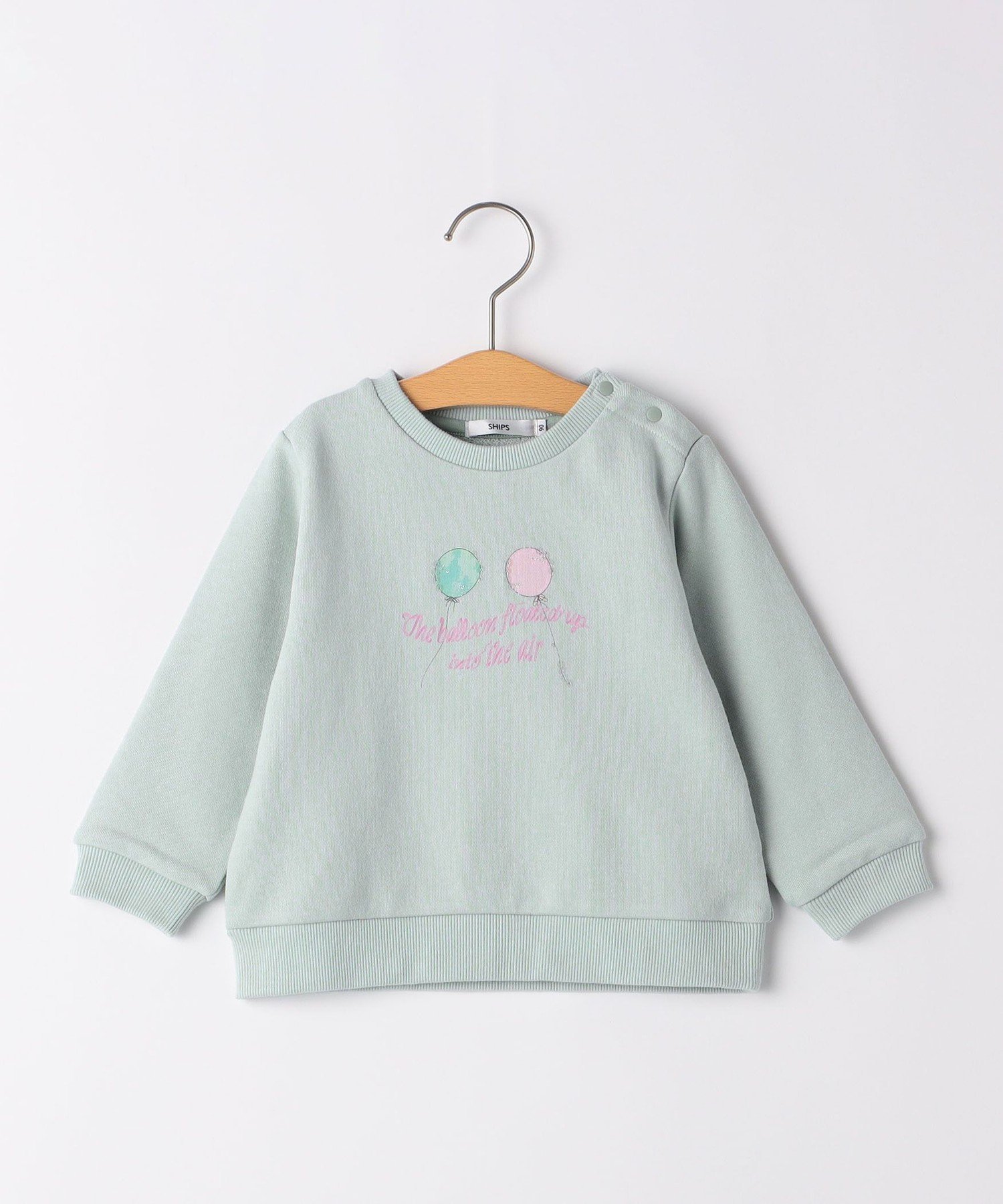 Детские шорты/толстовка с воздушным шаром: 80-90 см SHIPS KIDS, Light blue