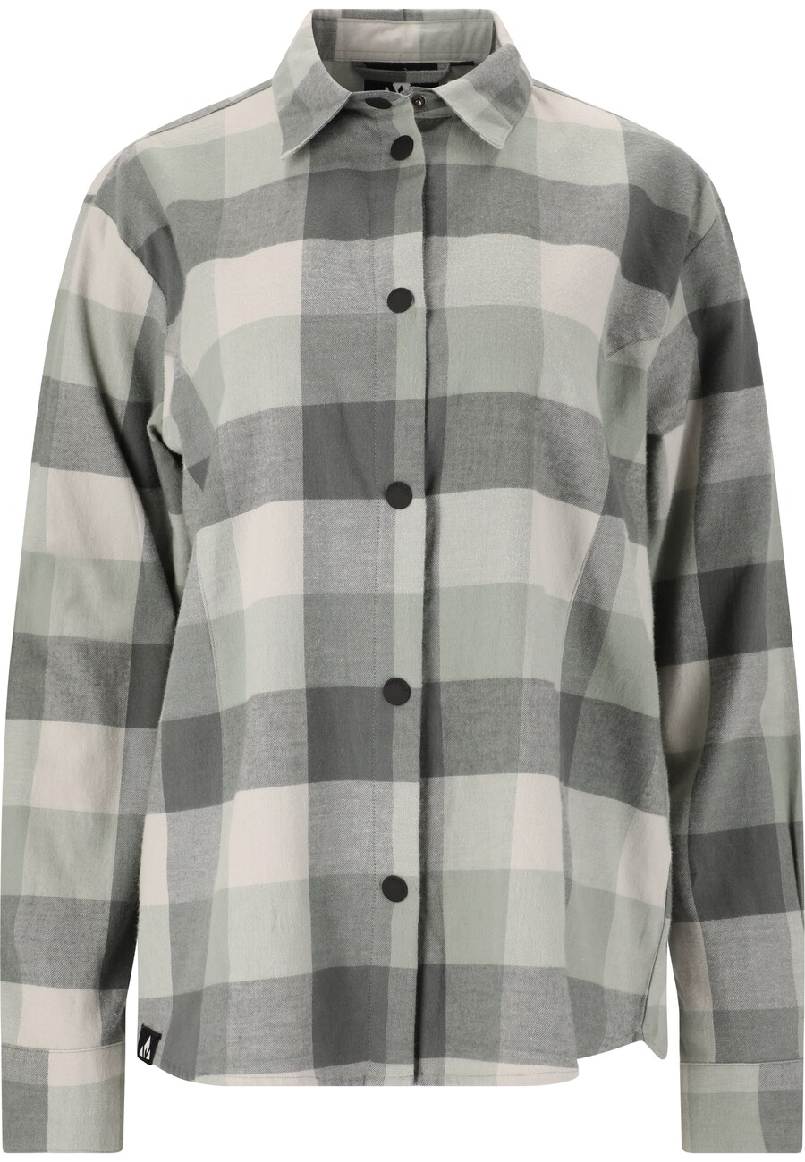 

Рубашка на пуговицах классического кроя Whistler Riglet, темно-серый
