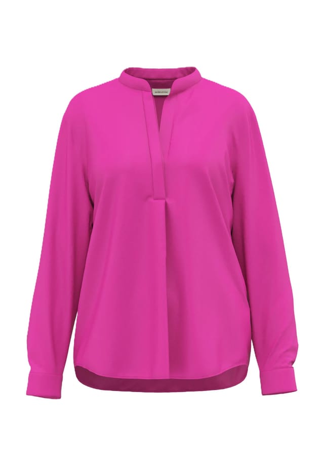 

Рубашка блузка воротник стойка Seidensticker, цвет 86 86 fuchsia