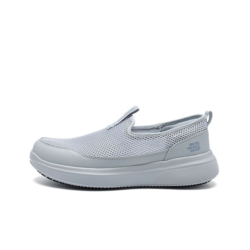 

Нескользящие и дышащие низкие повседневные туфли для мужчин BAIBAO, Light Gray