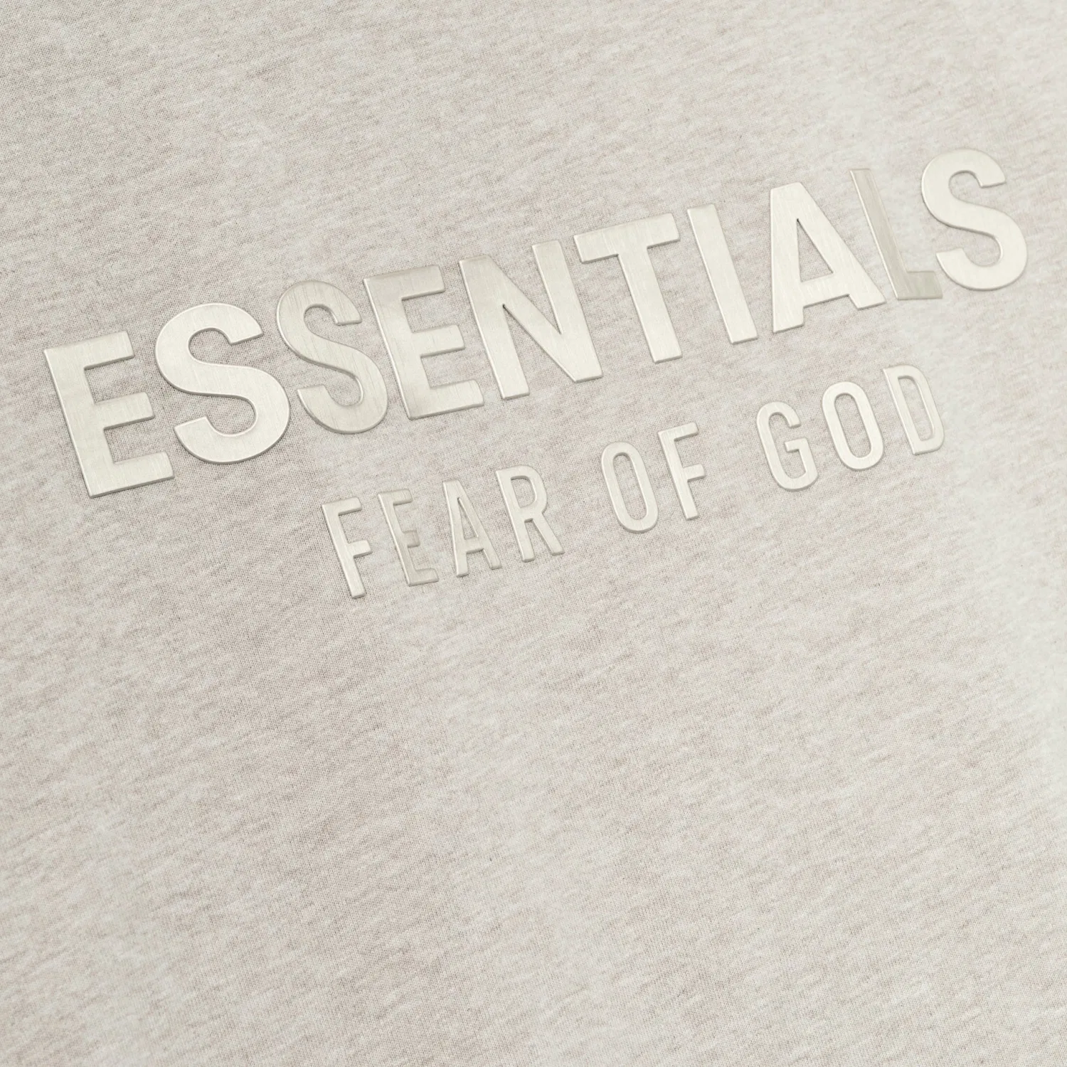 Футболка детская Fear Of God Essentials Heather Stone — фото 4
