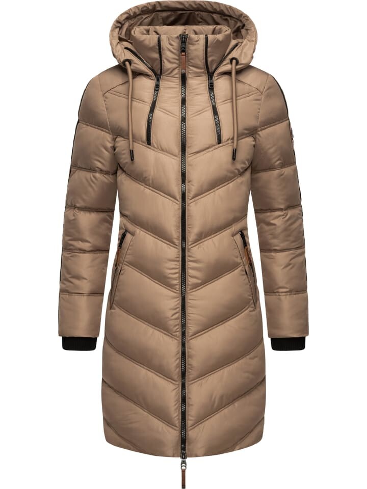 

Пуховик Marikoo, цвет taupe grey