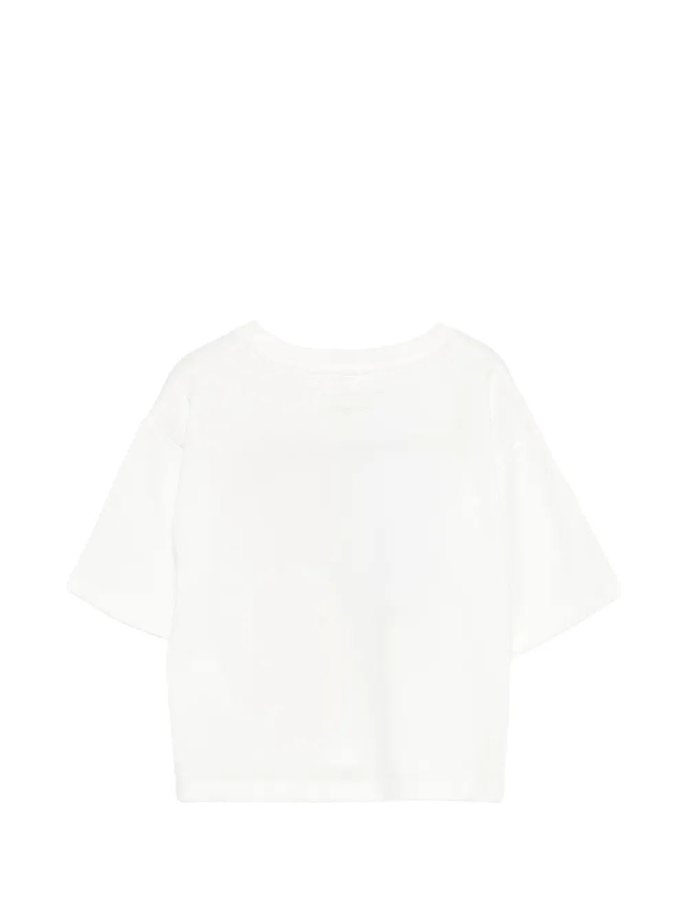 Футболка с цветочным принтом Stella Mccartney Kids, белый — фото 2