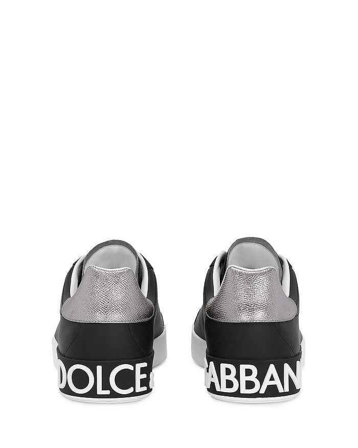 Мужские низкие кроссовки на шнуровке Dolce & Gabbana — фото 3