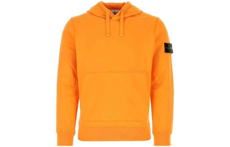 

Толстовка мужская оранжевая Stone Island, оранжевый