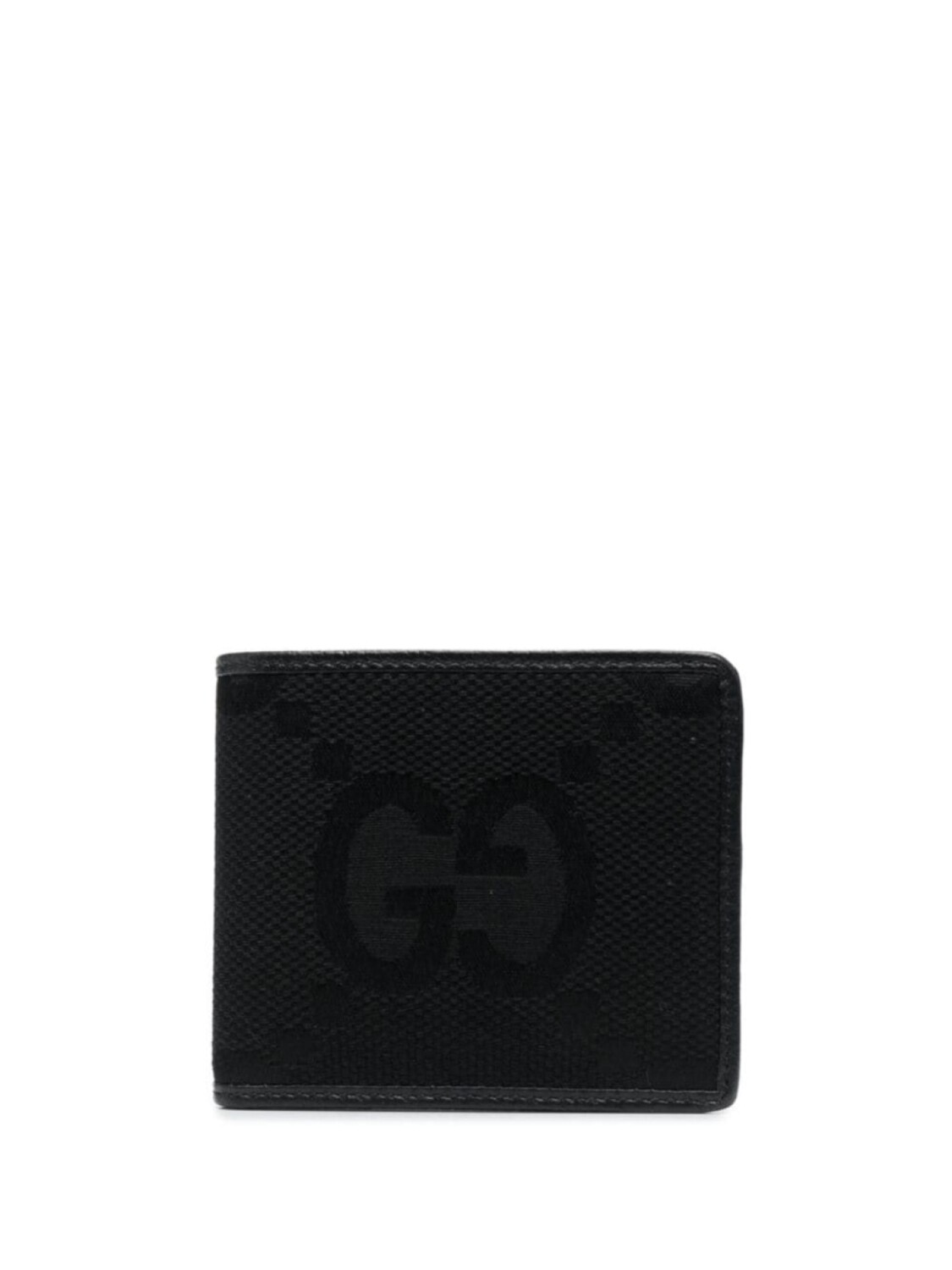 

Gucci кошелек с узором Jumbo GG, черный