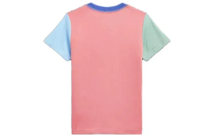 Футболка Multicolor Kids' Polo Ralph Lauren, Pink — фото 3