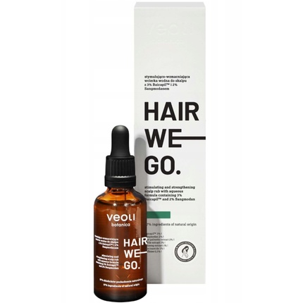 

Вода для кожи головы Hair We Go Scalp Stimulating And Strengthening Water With 3% Baicapil And 2% Sangmodan, 50 Ml