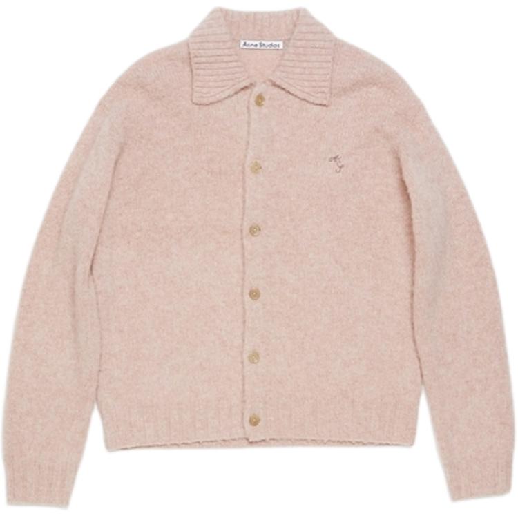 

SS24 Вязаный свитер мужской смешанного розового Acne Studios