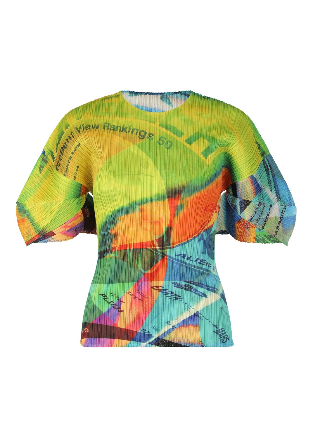 

Топ voyager Pleats Please Issey Miyake, синий