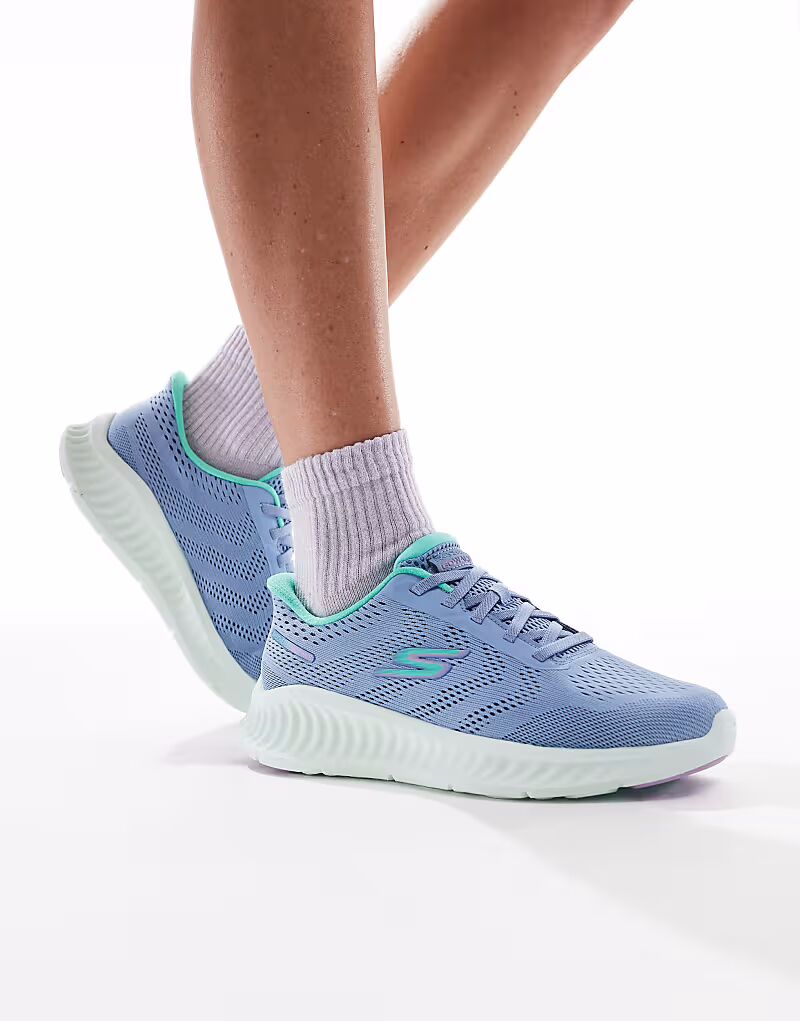 Кроссовки Skechers Go walk now khloe синего цвета