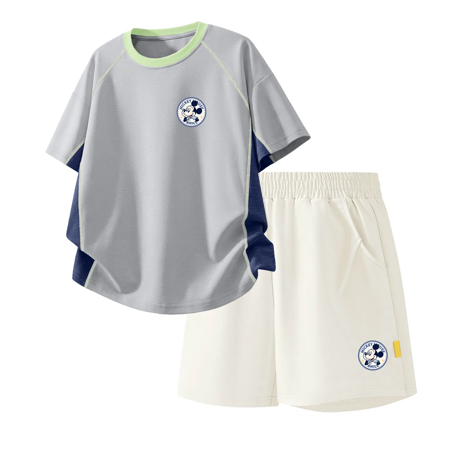 Детский спортивный костюм Casual Sportswear 2 Piece Set Disney, Di Yuan Star K Gray+Di Yuan Star K_Bottom Right Mist White